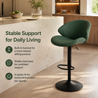 Chaises de cuisine pivotantes réglables avec dossier, directement de l'usine, pour îlot de cuisine, tabourets de bar, tabourets de comptoir