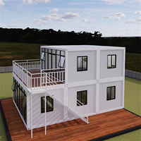 Maison préfabriquée de haute qualité, résistante aux intempéries, à faible coût, module de maison préfabriquée, petite maison préfabriquée, maisons conteneurs isolées