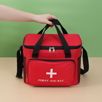 Trousse médicale de grande capacité pour voiture, vente en gros d'usine, trousse d'urgence médicale d'extérieur, usage domestique
