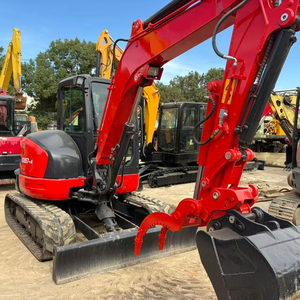 รถขุดขนาดเล็กไฮดรอลิก Kubota Kx057-4 U55-4 U55-5 รุ่นดั้งเดิม ขนาด 5 ตัน เครื่องจักรสำหรับงานดิน ชุดเครื่องยนต์และเกียร์ - Product Image 6