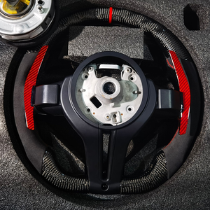 <span class=keywords><strong>Volante</strong></span> de fibra de carbono de gamuza para <span class=keywords><strong>BMW</strong></span> F30 F10 F32 F20 F22 F11 F31 F <span class=keywords><strong>36</strong></span> F80 F 82 X5 F15 M3 M4 M5 Volantes de coche - Product Image 3