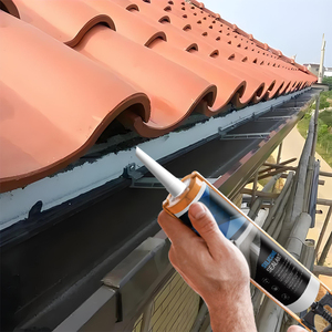 Top 10 Silicone <span class=keywords><strong>sealant</strong></span> nhà sản xuất 300ml kim loại màu trắng Roof & <span class=keywords><strong>gutter</strong></span> Silicon <span class=keywords><strong>Sealant</strong></span> - Product Image 5