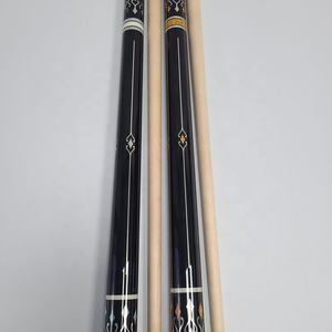 Xmlivet プロフェッショナル VP2 ジョイントデカールデザイン ブラック プールビリヤードキュー 142cm+12mmチップサイズ キャロムキュー <span class=keywords><strong>3</strong></span>クッションキュー用 - Product Image 6