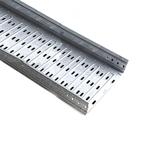 Accessoires de câblage électrique pour chemin de câbles, chemin de câbles perforé pour réseau avec couvercle - Product Image 5