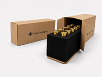 Cajas de Cartón Vacías Personalizadas para Municiones, Caja de Envío en Oferta, Reciclable, para 8mm, 9mm, .223 Munición calibre 12 con EVA