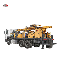 Machine de forage de puits d'eau montée sur camion, prix direct usine, 300 m de profondeur