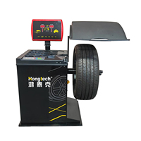 Machine d'équilibrage automatique des roues de voiture, norme CE, 230 tr/min, équipement de réparation des pneus, type alignement des roues