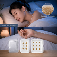 Patch transdermique microcristallin à l'acide hyaluronique pour un sommeil profond, directement de l'usine, pour adultes, contre le décalage horaire
