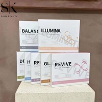 Kit Facial LAFO LF-800 con Cápsulas de Carbón Oxigenado y Suero de CO2, 3 en 1, Rejuvenecedor, Hidratante y Reafirmante de la Piel