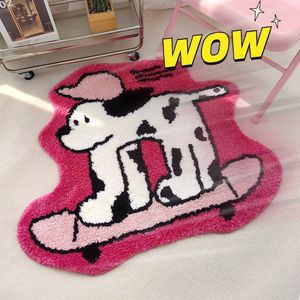 Hot Sell <strong>Cool</strong> Cartoon Design Carpet Die Cut Irregular Shaped Anime <strong>Rug</strong> for Home - Product Image 5