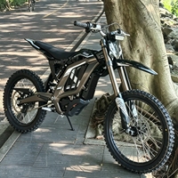 Moto électrique tout-terrain Sur Ron Light Bee 2 78.54V, moteur central 24Kw, 90Km/H, suspension intégrale, VTT Surron lbx 2