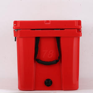 Glacière isotherme rotomoulée moderne 78QT avec panier pour canettes, idéale pour le camping, les fêtes à la plage, portable - Product Image 4