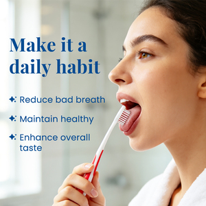 Cepillo Limpiador de Lengua de Silicona de Grado Alimenticio Profesional, Cepillo para Lengua para un Aliento Fresco, Cuidado Bucal, Marca Privada OEM - Product Image 3