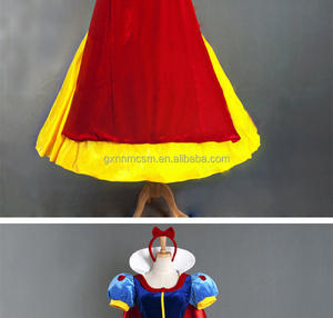 Per adulti Cosplay bianco neve ragazza principessa vestito da donna per bambini adulti bianco neve festa di Halloween <span class=keywords><strong>Costume</strong></span> con fascia per capelli - Product Image 4
