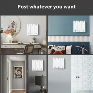 Cho tuya ZigBee không dây thông minh chuyển đổi nhà ABS Chất liệu đôi cực ánh sáng thông minh điều khiển với đài phát thanh Công nghệ cho khách sạn - Product Image 4