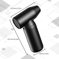 Souffleur d'air sans fil haute vitesse 90000 tr/min pour nettoyage de ventilateurs, 4000 mAh*3, en alliage d'aluminium, écologique, pour clavier et écran