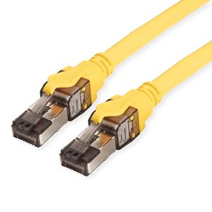สายเคเบิลแพทช์ CAT6A FTP แบนพร้อมตัวนำ CCA การป้องกัน10GBASE-T พร้อมและป้องกัน EMI สำหรับหุ่นยนต์สิ่งอำนวยความสะดวกด้านสุขภาพ & ห้องเซิร์ฟเวอร์