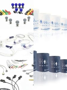 Kaliteli naylon malzeme NIBP manşet yetişkin uyluk 46-66cm tek tüp bladpatient kan basıncı manşet hasta monitörler için - Product Image 3