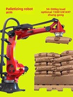 Robot de palettisation Brunel, bras robotique industriel multi-spécifications, multi-charge utile, manutention de matériaux lourds, disponible en quatre axes