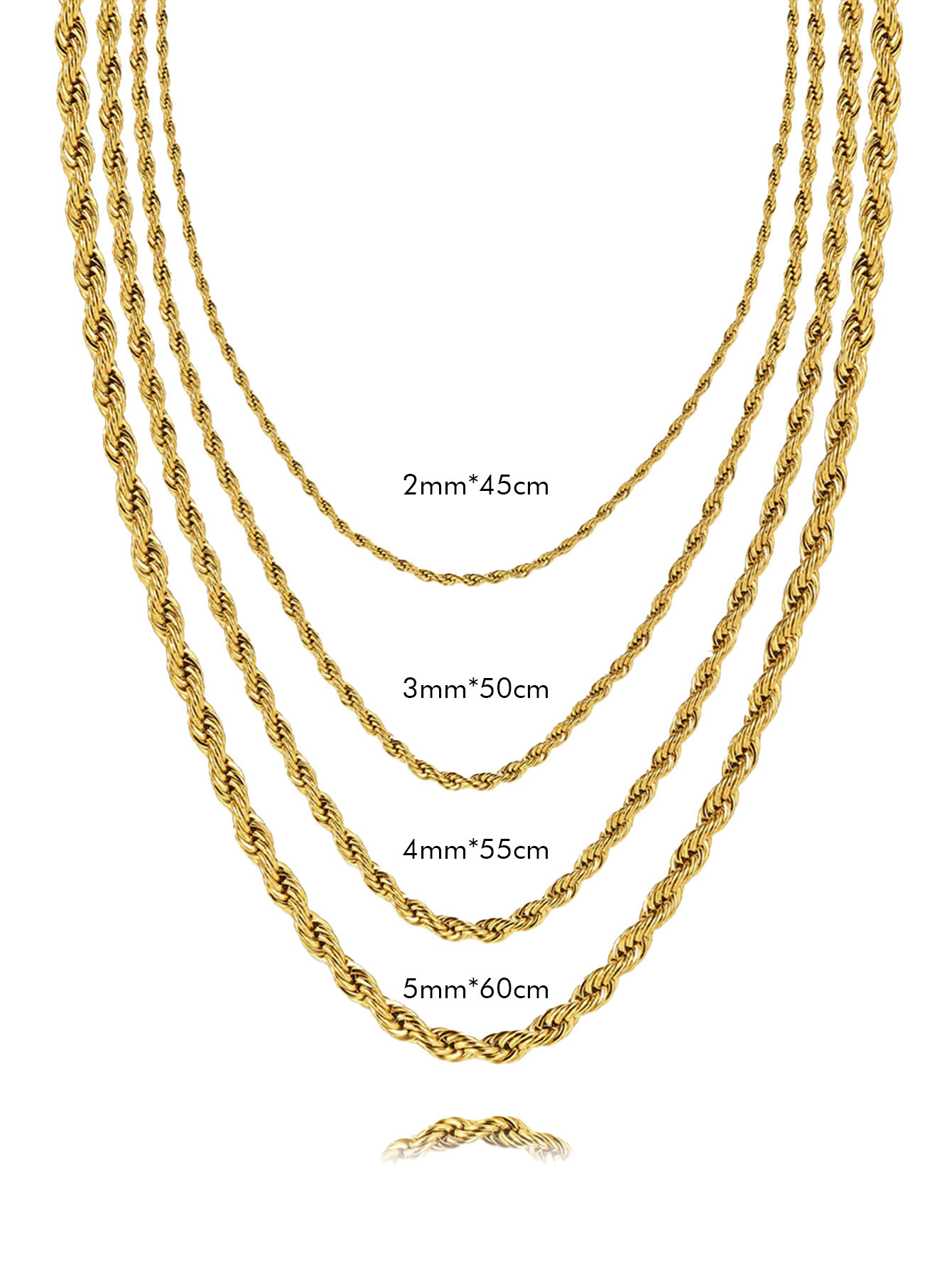5mm Gold