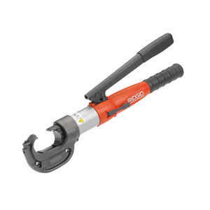 Ridgid Manual Hydraulic Crimper RRE 130 M 10 Awg Copper Aluminum <b>Wire</b> Front Entry Industrial Steel <b>Tool</b> - Product Image 1