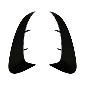 Car Window Weather Shields A177 Adhesive On Glossy Black ABS Rear Bumper Wind Blade For Mercedes W177 Sedan Models - Product Image 2