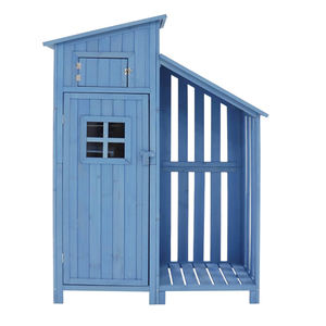 Grande armadio da giardino in legno ecologico impermeabile <span class=keywords><strong>per</strong></span> interni/esterni casa <span class=keywords><strong>per</strong></span> attrezzi da giardino - Product Image 4