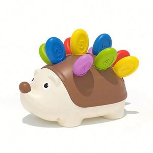 Tableau Montessori Sensoriel Musical Éducatif pour Bébé, Jouet Évolutif Hérisson avec Balles pour Enfants - Product Image 5