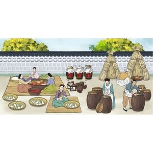 <span class=keywords><strong>Papier</strong></span> <span class=keywords><strong>peint</strong></span> de décoration de restaurant kimchi de <span class=keywords><strong>style</strong></span> <span class=keywords><strong>ethnique</strong></span> coréen moderne - Product Image 5