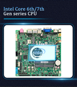 Tất cả trong một <span class=keywords><strong>Mainboard</strong></span> <span class=keywords><strong>Intel</strong></span> 6 7th Gen U Kaby hồ i5 6200U 6300U DDR4 4USB Sata VGA HD-MI GPIO Mini ITX công nghiệp Bo mạch chủ - Product Image 2