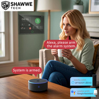 Kit de Sistema de Alarma Antirrobo para el Hogar, Kit de Alarma de Seguridad Inteligente para Casa con Red Dual 2G 4G GSM WiFi de Fábrica