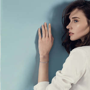 Металлические браслеты из чистого 925 серебра с кубинскими звеньями, браслеты с регулируемой цепочкой для мужчин и женщин - Product Image 6