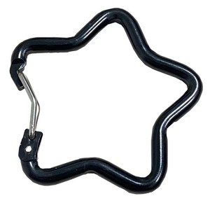Mosquetón de Aluminio con Forma de Estrella, Gancho Pentagrama, Clip Colorido para Colgar, Decoración para Escalada - Product Image 4