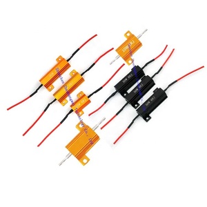 Résistance de coque en aluminium doré ZB <span class=keywords><strong>5w</strong></span> à 500W rx24, résistance LED automobile en aluminium, résistance de charge RX24 6 <span class=keywords><strong>Ohm</strong></span> 50 Watt 50 w 6rj - Product Image 1