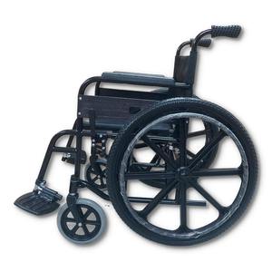 Fauteuil roulant pliable de qualité supérieure avec repose-pieds, siège ergonomique et conception pliable facile pour les hôpitaux, les cliniques et la maison - Product Image 2
