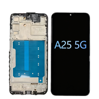 Layar Sentuh LCD Incell Tipe 6.5" Teruji untuk Samsung A25 5G, Luminansi 300-350cd, Garansi 1 Tahun, Frame Tengah Dapat Disesuaikan