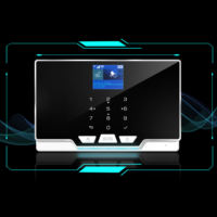 Perangkat Keamanan Rumah Pintar Tuya dengan Keypad Layar Sentuh, Sensor Nirkabel, Kontrol Aplikasi, Peringatan Alarm untuk Penggunaan Dalam Ruangan