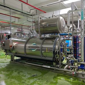 Macchina Automatica per Sterilizzazione a Vapore con Immersione in Acqua per Conservazione di Mais Dolce in Scatola - Product Image 6