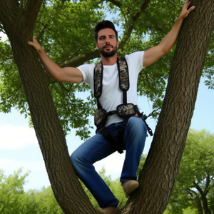 100% poliester dapat diatur ringan untuk pemburu tali pengaman sistem keamanan luar ruang untuk berburu - Product Image 5