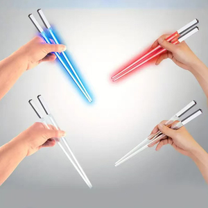 LED Luminous <b>Chopsticks</b> Light up Dinning Party Tableware Multicolor Kitchen Accessories Led Stick Kitchenware Idea Product - Product Image 1