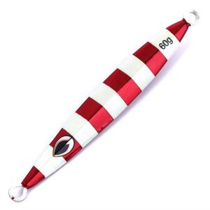 Nouvelles leurres métalliques <span class=keywords><strong>de</strong></span> jigging à lancer lent, longues portées, lumineuses, en plomb, 60g, pour la pêche au bar en eau douce/eau salée (océan) - Product Image 3