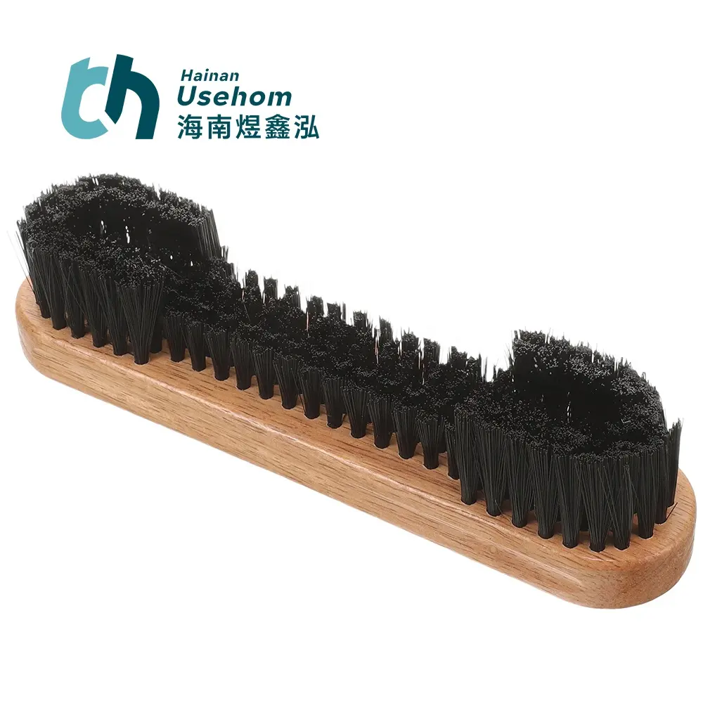 Rail Brush Pool Snooker Billiard Table Brush  Horsehair Rail Wooden Handle Billiard Table Cleaning Tool