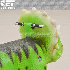 Voitures de dinosaures animatroniques à pièces Machines de jeu pour enfants pour centre commercial Caractéristiques des animaux et des dinosaures préférés des enfants - Product Image 3