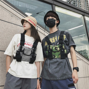 Vente Nouveau design Gilet pour hommes Sac de poitrine réfléchissant, sac de poitrine tactique personnalisé unisexe - Product Image 2
