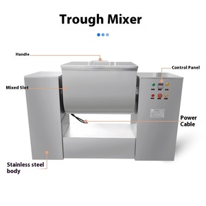 Mélangeur à vis CHINCAN en acier inoxydable 304 pour poudres alimentaires, aliments humides et secs, multifonctionnel - Product Image 4