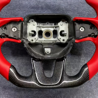 Accessoires de voiture pour Dodge Charger Challenger Hellcat Charger Challenger SRT RT Volant en fibre de carbone Intérieur automobile