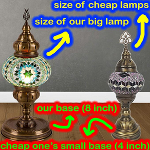 Hiện đại Moroccan Mosaic <span class=keywords><strong>LED</strong></span> bảng đèn Thổ Nhĩ Kỳ Bàn Cạnh Giường ngủ ánh sáng với thiên nga cổ Glass cơ thể Tiffany phong cách trang trí - Product Image 5