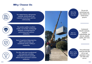 Structure en acier respirante standard, conception de conteneur, maison, <span class=keywords><strong>appartement</strong></span>, entrepôt, abri de voiture, forme carrée moderne, garantie 1 an - Product Image 5