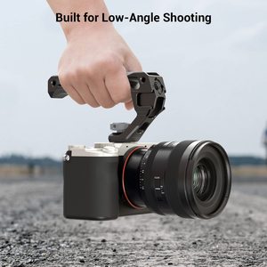 SmallRig NATO Top Handle Lite พร้อม Cold Shoe ที่จับกล้องแบบพกพาสำหรับถ่ายภาพ ใช้ได้กับ <span class=keywords><strong>Sony</strong></span>, Canon, Nikon สำหรับกล้อง Cage รุ่น 3766 - Product Image 6