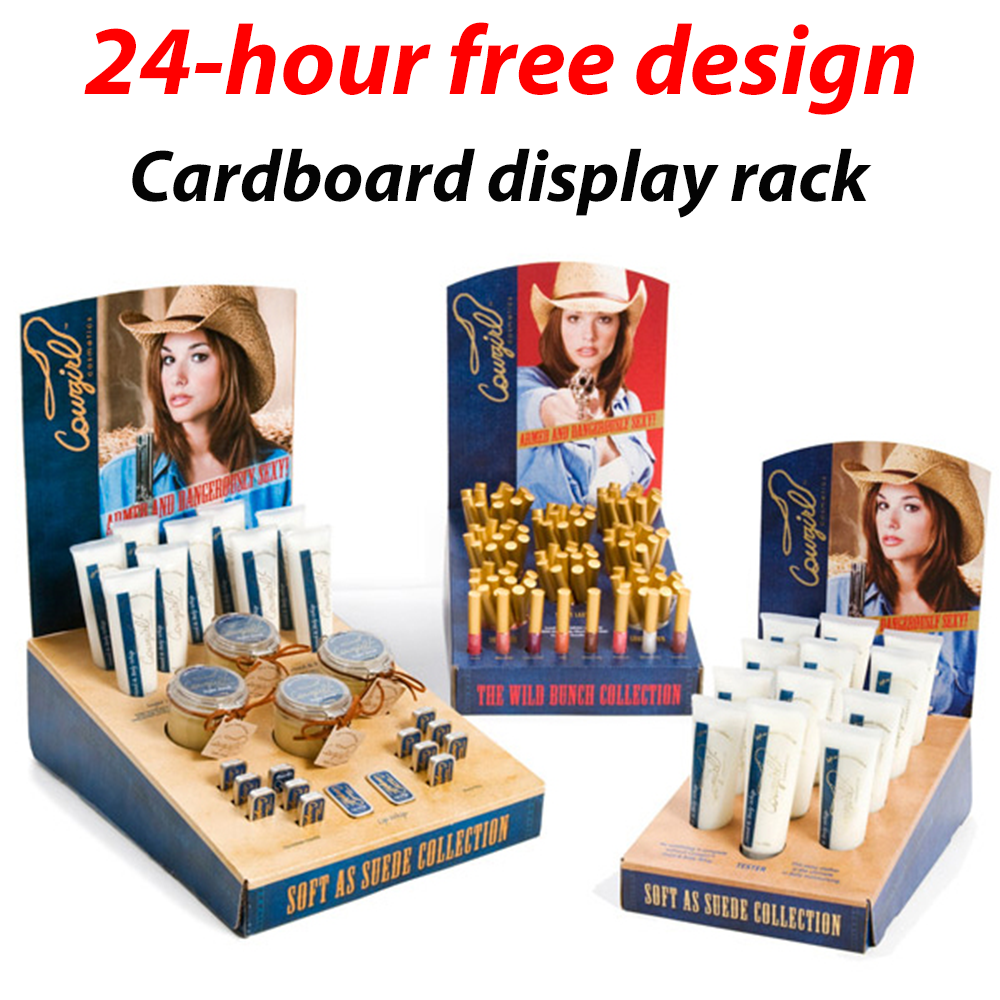Apache Modern White for Floor Standing Cardboard Display Shelf with Custom Logo for Retail Stores — view 2